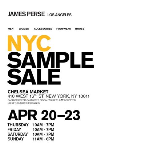 james perse chelsea market.